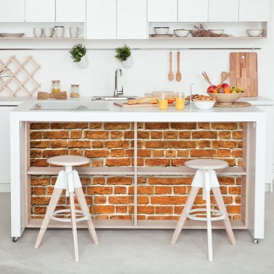 Κλασικό τούβλο, Όψη Πέτρας & Τούβλο, Αυτοκόλλητα έπιπλω