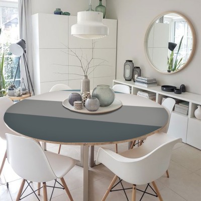 Γαλάζιο, γκρι, μπεζ, Set - Πολύχρωμα, Αυτοκόλλητα έπιπλ