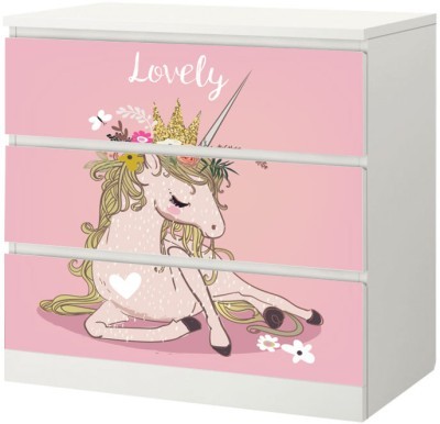 Αξιαγάπητος μονόκερος, Αυτοκόλλητο Συρταριέρας Malm, 40