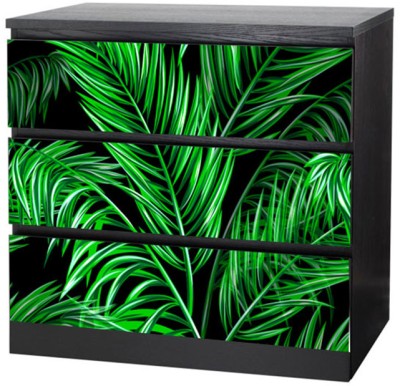 Φλοράλ μοτίβο, Αυτοκόλλητο Συρταριέρας Malm, 40 x 20 εκ