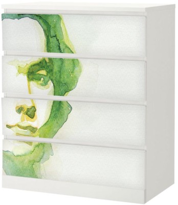 Houseart - ΣΗΜΑΝΤΙΚΟ: Σε περίπτωση διαφοράς τιμής από το κατάστημα ισχύει παντα και μόνο η τιμή του καταστήματος Ζωγραφική πρόσωπο άνδρα, Αυτοκόλλητο Συρταριέρας Malm,