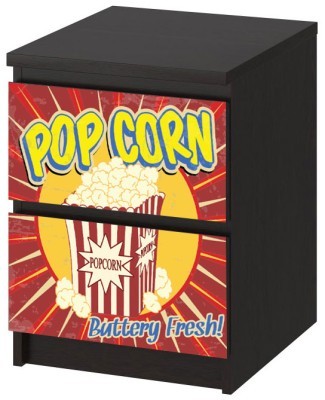 Pop corn, κόμικς Συρταριέρες Malm Ikea Αυτοκόλλητα έπιπλων 40 x 20 cm (40686)