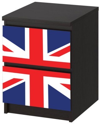 Ηνωμένο Βασίλειο, Αυτοκόλλητο Συρταριέρας Malm, 40 x 20 εκ. (40690)