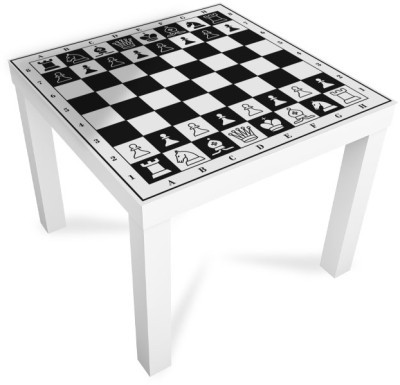 Σκάκι, Τραπέζια LACK, Αυτοκόλλητα έπιπλων, 55 x 55 εκ. (39097)