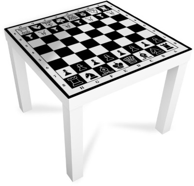 Houseart Σκάκι, Τραπέζια LACK, Αυτοκόλλητα έπιπλων, 55 x 55 εκ.