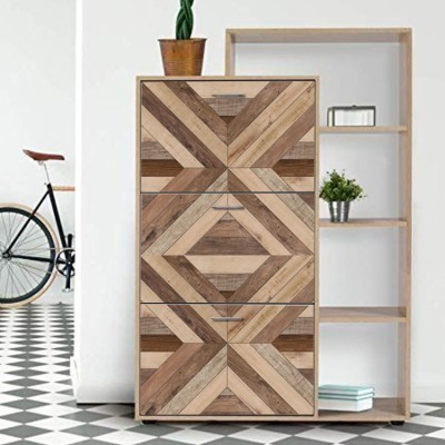 Houseart Ξύλινο μοτίβο, Oψη Ξύλου, Αυτοκόλλητα έπιπλων, 50 x 50 εκ.