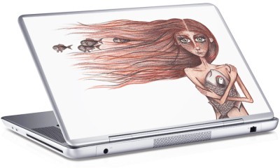 Κορίτσι, Skins sticker, Αυτοκόλλητα Laptop, 25 x 17 εκ.