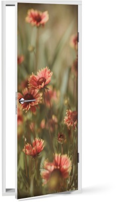 Λουλουδάκια Φύση Αυτοκόλλητα πόρτας 60 x 170 cm (37687)