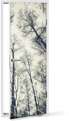 Φθινοπωρινό Δάσος Φύση Αυτοκόλλητα πόρτας 60 x 170 cm (11892)