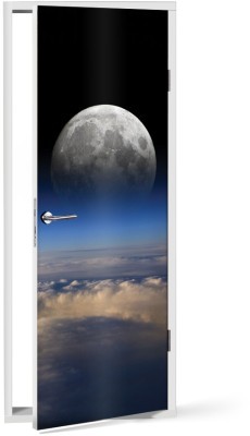 Houseart - ΣΗΜΑΝΤΙΚΟ: Σε περίπτωση διαφοράς τιμής από το κατάστημα ισχύει παντα και μόνο η τιμή του καταστήματος Φεγγάρι, Φύση, Αυτοκόλλητα πόρτας, 60 x 170 εκ.