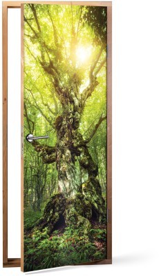 Μαγικό δέντρο Φύση Αυτοκόλλητα πόρτας 60 x 170 cm (15583)