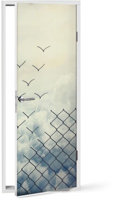 Μεταλλικό σύρμα, Φύση, Αυτοκόλλητα πόρτας, 60 x 170 εκ.