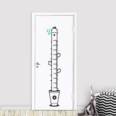 Houseart Cactus, Sticker Πόρτας, Αυτοκόλλητα πόρτας, Small (30x145)