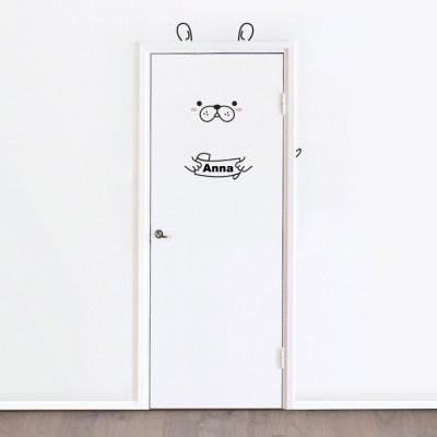 Dog Sticker Πόρτας Αυτοκόλλητα πόρτας Small (47×49) (20257)