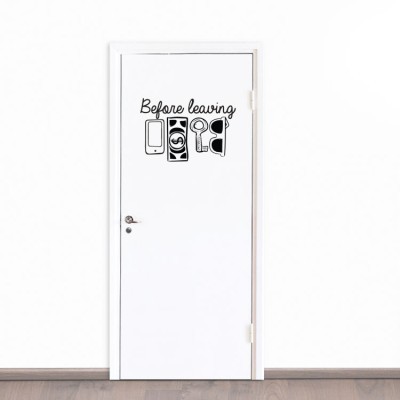 Items Sticker Πόρτας Αυτοκόλλητα πόρτας Small (50×34) (20260)