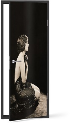Γυναίκα ηθοποιός στην σκηνή, Διάφορα, Αυτοκόλλητα πόρτας, 60 x 170 εκ. (53454)