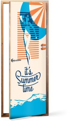 It s Summer Time Διάφορα Αυτοκόλλητα πόρτας 60 x 170 cm (37423)
