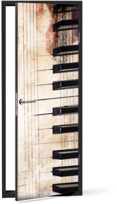 Πλήκτρα πιάνου Διάφορα Αυτοκόλλητα πόρτας 60 x 170 cm (12210)