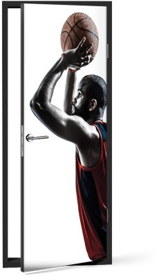 Μπασκετμπολίστας Διάφορα Αυτοκόλλητα πόρτας 60 x 170 cm (19712)