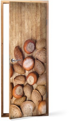 Διακόσμηση παιδικού δωματίου House Art - ΣΗΜΑΝΤΙΚΟ: Σε περίπτωση διαφοράς τιμής από το κατάστημα ισχύει παντα και μόνο η τιμή του καταστήματος Αμύγδαλα και φουντούκια, Φαγητό, Αυτοκόλλητα πόρτας, 60