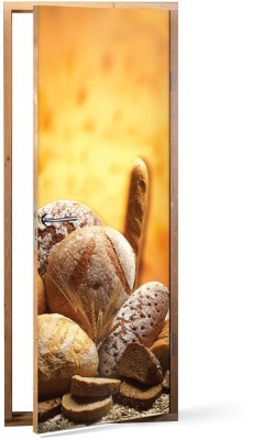 Τύποι Ψωμιού, Φαγητό, Αυτοκόλλητα πόρτας, 60 x 170 εκ.