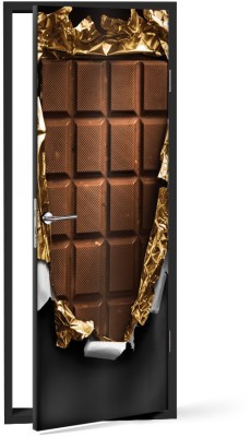 Σοκολάτα Φαγητό Αυτοκόλλητα πόρτας 60 x 170 cm (13099)