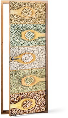 Όσπρια Φαγητό Αυτοκόλλητα πόρτας 60 x 170 cm (15521)
