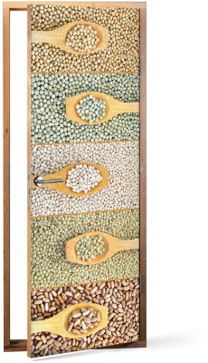 Houseart Όσπρια, Φαγητό, Αυτοκόλλητα πόρτας, 60 x 170 εκ.