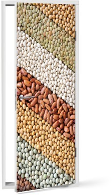 Houseart - ΣΗΜΑΝΤΙΚΟ: Σε περίπτωση διαφοράς τιμής από το κατάστημα ισχύει παντα και μόνο η τιμή του καταστήματος Στρώσεις από Όσπρια, Φαγητό, Αυτοκόλλητα πόρτας, 60 x 1