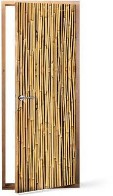 Μπαμπού Φόντο – Τοίχοι Αυτοκόλλητα πόρτας 60 x 170 cm (12100)