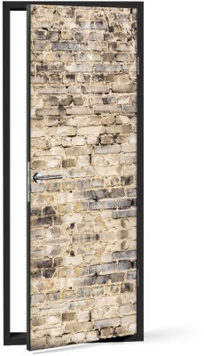 Τοίχος με Τούβλα Φόντο – Τοίχοι Αυτοκόλλητα πόρτας 60 x 170 cm (37417)