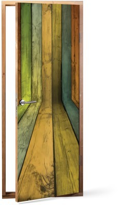Houseart Ξύλινη επένδυση, Φόντο - Τοίχοι, Αυτοκόλλητα πόρτας, 60 x 170 εκ.