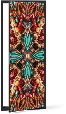 Μοτίβο ψευδαίσθησης, Φόντο - Τοίχοι, Αυτοκόλλητα πόρτας