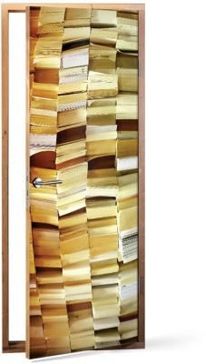 Βιβλία Φόντο – Τοίχοι Αυτοκόλλητα πόρτας 60 x 170 cm (15553)
