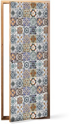 Πλακάκια Λισαβόνας Φόντο – Τοίχοι Αυτοκόλλητα πόρτας 60 x 170 cm (19626)