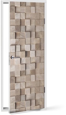 Στοίβα από ξυλεία Φόντο – Τοίχοι Αυτοκόλλητα πόρτας 60 x 170 cm (19629)