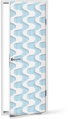 Διακόσμηση παιδικού δωματίου House Art - ΣΗΜΑΝΤΙΚΟ: Σε περίπτωση διαφοράς τιμής από το κατάστημα ισχύει παντα και μόνο η τιμή του καταστήματος Γαλανόλευκοι κυματισμοί, Φόντο - Τοίχοι, Αυτοκόλλητα πό