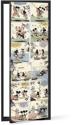 Houseart Micky & Minnie, Κόμικς, Αυτοκόλλητα πόρτας, 60 x 170 εκ.