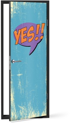 Houseart Yes!!, Κόμικς, Αυτοκόλλητα πόρτας, 60 x 170 εκ.