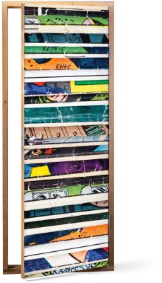 Houseart - ΣΗΜΑΝΤΙΚΟ: Σε περίπτωση διαφοράς τιμής από το κατάστημα ισχύει παντα και μόνο η τιμή του καταστήματος Κόμικς, Κόμικς, Αυτοκόλλητα πόρτας, 60 x 170 εκ.