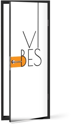 Vibes Line Art Αυτοκόλλητα πόρτας 60 x 170 εκ. (44599)