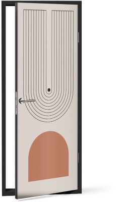 Houseart Art graphique, Line Art, Αυτοκόλλητα πόρτας, 60 x 170 εκ.