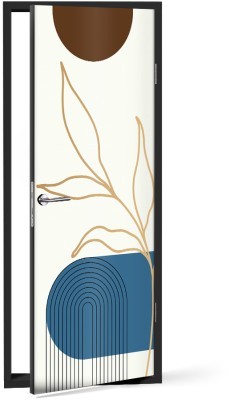 Houseart Colorful impression, Line Art, Αυτοκόλλητα πόρτας, 60 x 170 εκ.