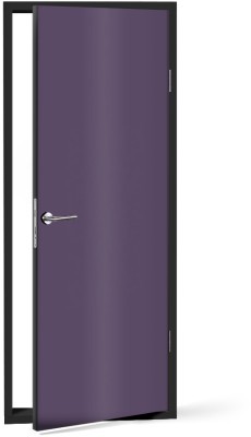Bishop-Purple Μονόχρωμα Αυτοκόλλητα πόρτας 60 x 170 cm (20144)