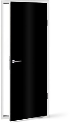 Houseart Black, Μονόχρωμα, Αυτοκόλλητα πόρτας, 60 x 170 εκ.