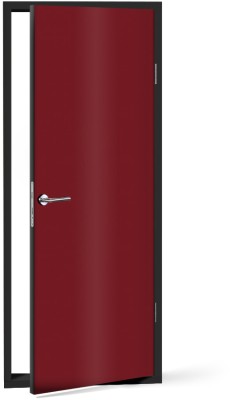 Houseart Burgundy, Μονόχρωμα, Αυτοκόλλητα πόρτας, 60 x 170 εκ.