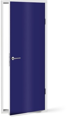 Electric-Blue Μονόχρωμα Αυτοκόλλητα πόρτας 60 x 170 cm (20205)