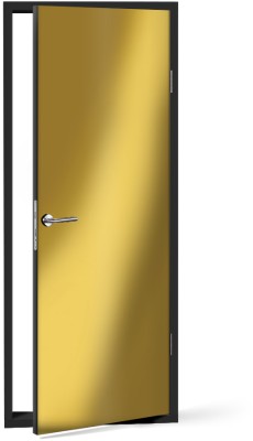 Houseart Gold, Μονόχρωμα, Αυτοκόλλητα πόρτας, 60 x 170 εκ.
