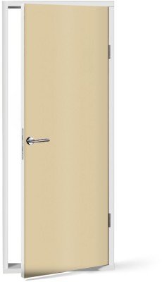 Ivory Μονόχρωμα Αυτοκόλλητα πόρτας 60 x 170 cm (20208)