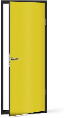 Houseart Lemon-Yellow, Μονόχρωμα, Αυτοκόλλητα πόρτας, 60 x 170 εκ.